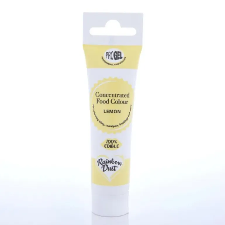 Colorant Alimentaire ProGel Jaune Citron 25g Rainbow Dust