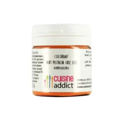 Colorant alimentaire Vert Pistache E102/E133 Poudre Hydrosoluble 25 g Cuisineaddict