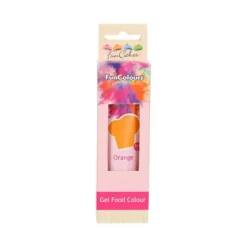 Colorant gel alimentaire Orange FunCakes 30 g