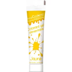 Colorant Gel Alimentaire Jaune 20g Scrapcooking