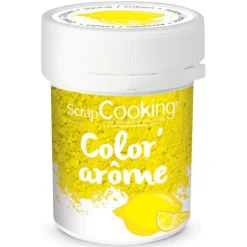Color'Arôme Jaune / Citron 10g Scrapcooking