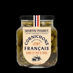 Cornichons Français Aigre Doux au Vinaigre d'Orléans 270g Martin Pouret