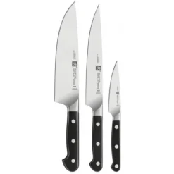 Couteau D'office 10 cm, Couteau de Chef 20 cm et Couteau Tranchelard 20 cm Zwilling PRO