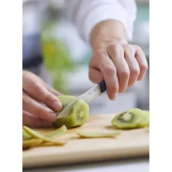 Couteau d'Office 10 cm Cranté Bleu Les Essentiels + Opinel