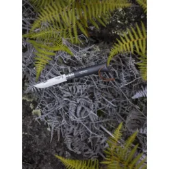 Couteau N°8 Baroudeur Noir Brun Colorama Opinel