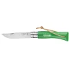 Couteau N°7 Baroudeur Vert Prairie Colorama Opinel