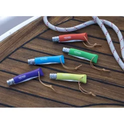 Couteau N°7 Baroudeur Vert Prairie Colorama Opinel