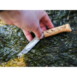 Couteau N°8 Gravure Randonnée Sport Opinel