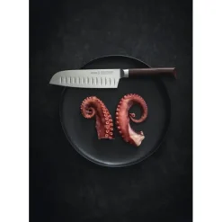 Couteau Santoku Alvéolé Les Forgés 1890 Opinel