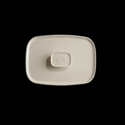 Couvercle Rectangulaire en Céramique pour Plat à Four 25 x 18 cm Argile Emile Henry