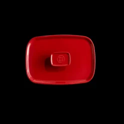 Couvercle Rectangulaire en Céramique pour Plat à Four 25 x 18 cm Grand Cru Emile Henry