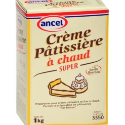 Crème Pâtissière à chaud Super 1 kg Ancel