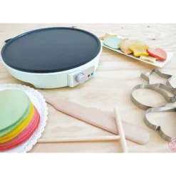 Crêpière Électrique 28 cm avec Accessoires Scrapcooking