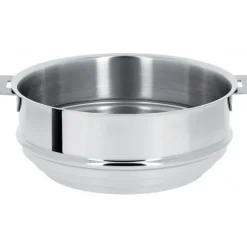 Cuit Vapeur Universel Mutine Ø 20 cm Manche Amovible Inox Cristel
