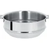 Cuit Vapeur Universel Mutine Ø 24 cm Manche Amovible Inox Cristel