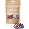Décors en Sucre Bleu Blanc Rouge 50 g Scrapcooking