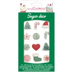 Décors en Sucre Noël (x12) Scrapcooking