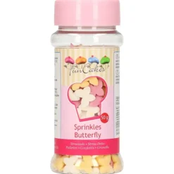 Décors en sucre Papillons 50 g Funcakes