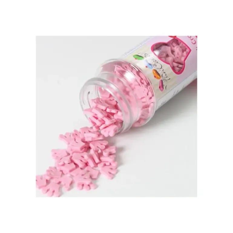 Décors en sucre Petites Couronnes roses 45 g Funcakes