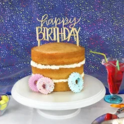 Découpoir Cake Topper Happy Birthday Moderne 16,5 x 15 cm PME