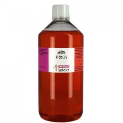 DLUO Courte Arôme Alimentaire Hibiscus 1 L Cuisineaddict