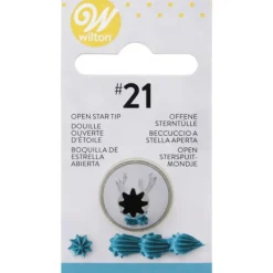 Douille Pâtissière Etoile Ouverte n°021 Wilton