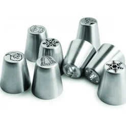 Douilles Russes Décors Noël Ø 2,4 cm (x8)