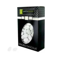 Dragées Chocolat Coloris Blanc 500 g Patisdécor