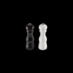 Duo Moulin à Poivre et à Sel Noir et Blanc 21 cm Le Creuset