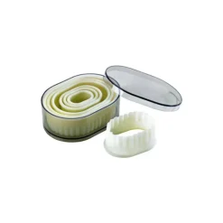 Emporte Pièce Ovale Cannelé Polyglass (x7)