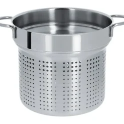 Ensemble Cuiseur à Pâtes Mutine Ø 22 cm Manche Fixe Inox Cristel