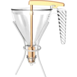 Entonnoir Automatique 0,75 cl Transparent avec support