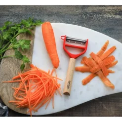 Eplucheur en Bois Rouge T-duo Opinel