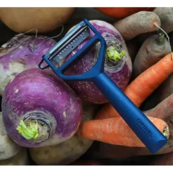 Eplucheur en Polymère Bleu T-duo Opinel