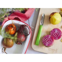 Eplucheur N°315 Vert Les Essentiels + Opinel