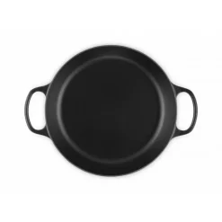 Faitout Noir Mat en Fonte avec Intérieur Noir 30 cm Le Creuset Signature