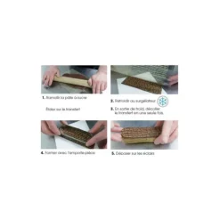 Feuille Transfert Chocolat Feu d'Artifice 250x400 mm (x10) Florensuc