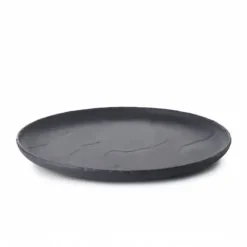 FIN DE SERIE Assiette Plate Ardoise 21 cm Basalt Revol