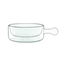 FIN DE SERIE Casserole Verre Double Paroi 25 cl (x2) Luigi Bormioli THERMIC GLASS