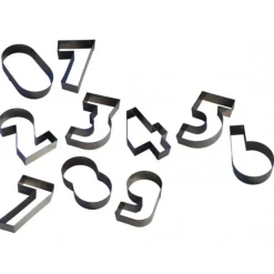 FIN DE SERIE Chiffre inox 7 Moule-Découpoir 100 mm Gobel