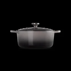 FIN DE SERIE Cocotte en Fonte Ronde 26 cm Flint Le Creuset Signature