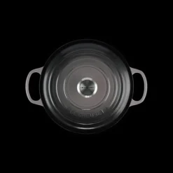 FIN DE SERIE Cocotte en Fonte Ronde 26 cm Flint Le Creuset Signature