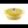 FIN DE SERIE Cocotte en fonte Ovale 31 cm Soleil Le Creuset Signature