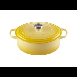 FIN DE SERIE Cocotte en fonte Ovale 31 cm Soleil Le Creuset Signature