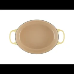 FIN DE SERIE Cocotte en fonte Ovale 31 cm Soleil Le Creuset Signature
