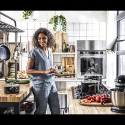 FIN DE SERIE Faitout Émaillé 20cm Noir Onyx KitchenAid