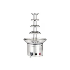 FIN DE SERIE Fontaine à Chocolat Professionnelle GM 60 Inox 4 Cascades