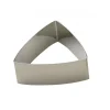 FIN DE SERIE Nonnette Inox Triangle Bombé 7 cm x H 3 cm Gobel