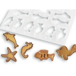 FIN DE SERIE Plaque Découpoirs Animaux Marins