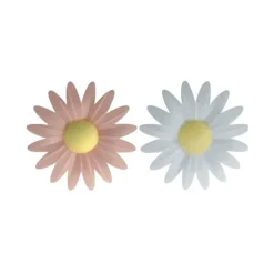 Fleur Azyme Bio Marguerite Rose et Blanche 4,5 cm x10 Florensuc